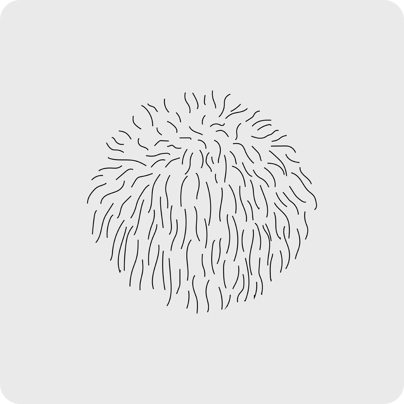 Lions Mane Mushroom Icon